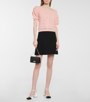 Top in misto mohair | Miu Miu