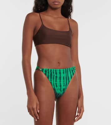 Slip bikini Sana con stampa reversibile | Tropic of C