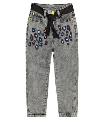 Embroidered jeans | Marc Jacobs Kids