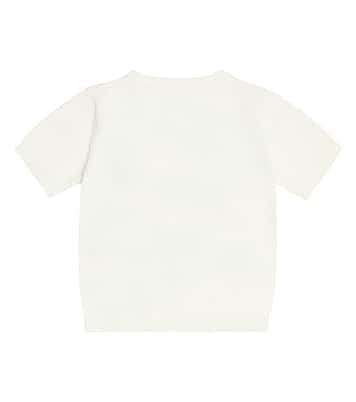 Top Akita intarsia en coton | Bonpoint