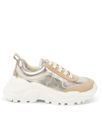 Baskets Jumpy en cuir | Bonpoint