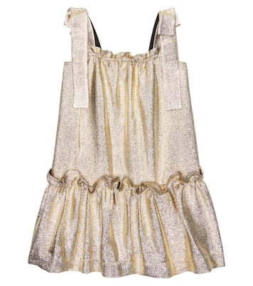 فستان معدني | Stella McCartney Kids