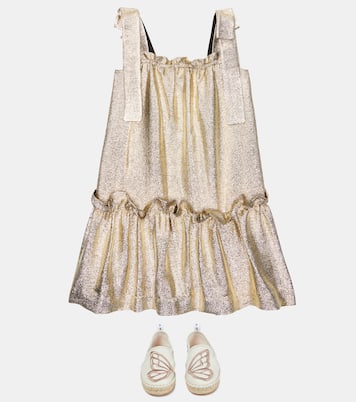 فستان معدني | Stella McCartney Kids