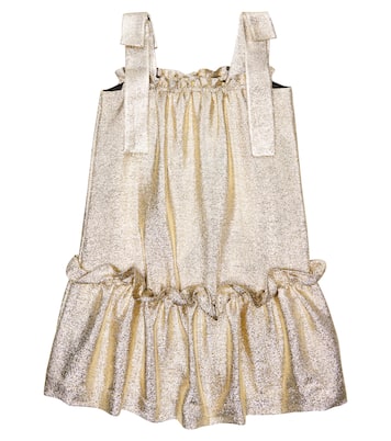 فستان معدني | Stella McCartney Kids