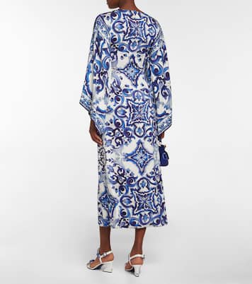 Kaftan aus einem Seidengemisch | Dolce&Gabbana