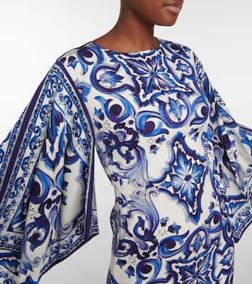 Kaftan aus einem Seidengemisch | Dolce&Gabbana