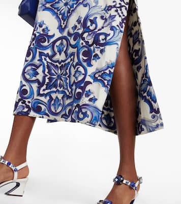 Kaftan aus einem Seidengemisch | Dolce&Gabbana