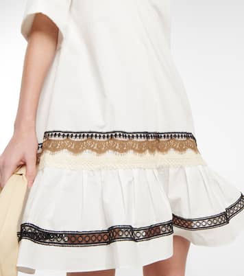 Minikleid aus Baumwolle | Dorothee Schumacher