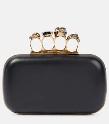 Clutch Knuckle in pelle | McQueen