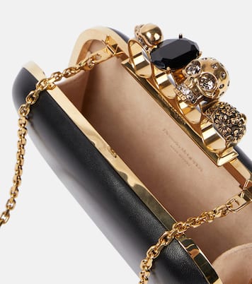 Clutch Knuckle in pelle | McQueen