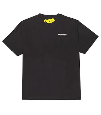 Camiseta de algodón con logo | Off-White Kids