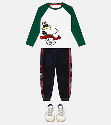 Pantalones de chándal en terciopelo | Marc Jacobs Kids