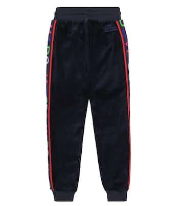 Pantalones de chándal en terciopelo | Marc Jacobs Kids