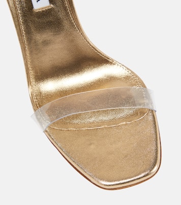 Aura Plexi 105 embellished sandals | Aquazzura