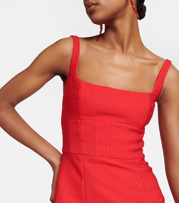 Martel cloqué midi dress | Emilia Wickstead