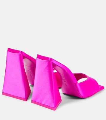 Devon satin mules | The Attico