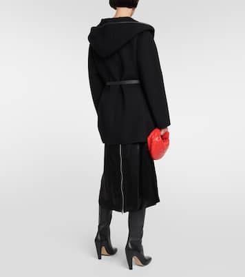 Abrigo de lana y cachemir con cinturón | Bottega Veneta