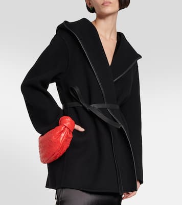 Abrigo de lana y cachemir con cinturón | Bottega Veneta