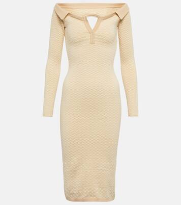 La Robe Pampero cotton-blend midi dress | Jacquemus