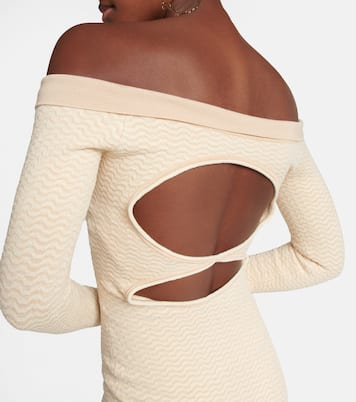 La Robe Pampero cotton-blend midi dress | Jacquemus