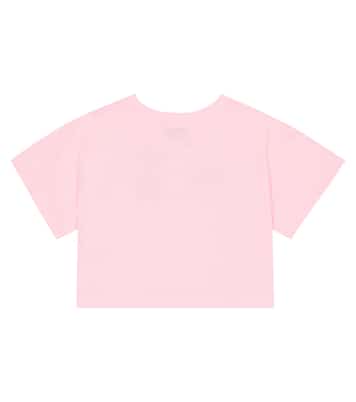 x Chiara Ferragni eye-motif jersey T-shirt | Monnalisa