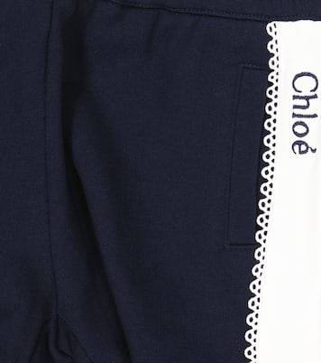 Shorts de algodón bordados | Chloé Kids