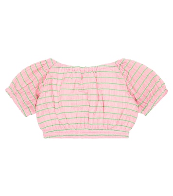 Top Alma rayé en coton mélangé | Paade Mode