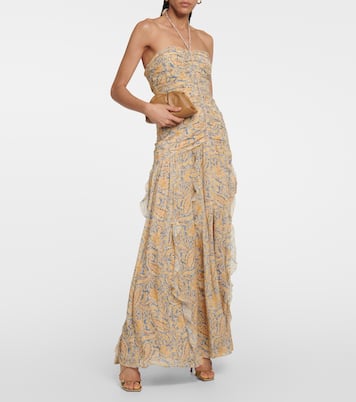 Lucine paisley silk maxi dress | Veronica Beard