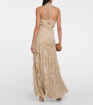 Lucine paisley silk maxi dress | Veronica Beard