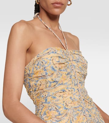 Lucine paisley silk maxi dress | Veronica Beard