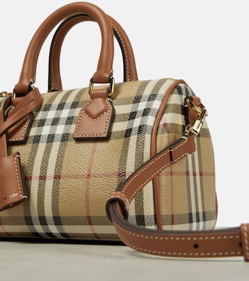 Borsa Burberry Check Mini in canvas | Burberry