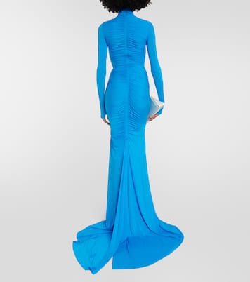 Garner turtleneck gown | Alex Perry