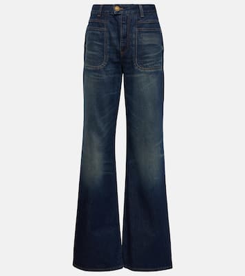 Jeans flared a vita alta | Balmain