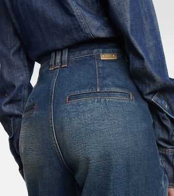 Jeans flared a vita alta | Balmain