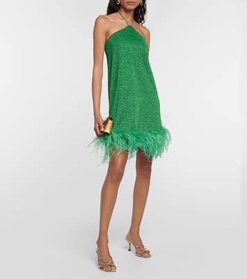 Minikleid Lumière Plumage | Oséree