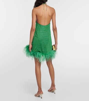 Minikleid Lumière Plumage | Oséree