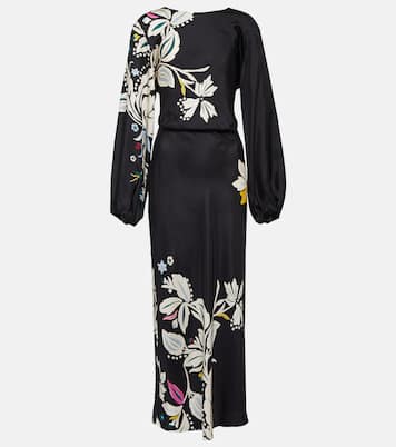 Flower Whirl silk midi dress | Dorothee Schumacher