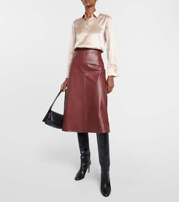 Aiello silk satin shirt | Max Mara