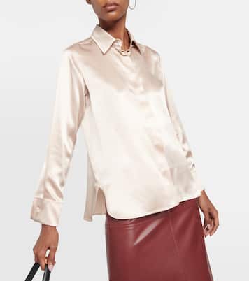 Aiello silk satin shirt | Max Mara