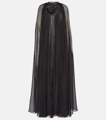 Mantella in chiffon di seta | Dolce&Gabbana