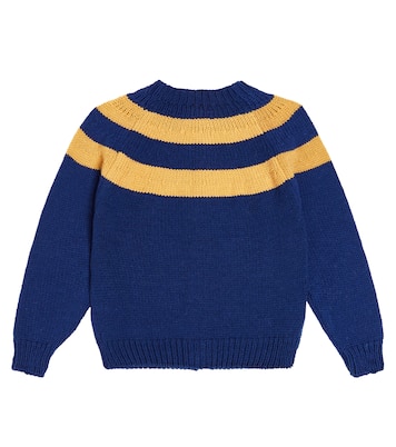 Toucan striped wool cardigan | The Animals Observatory