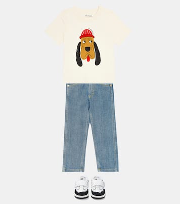 x Wrangler straight jeans | Mini Rodini