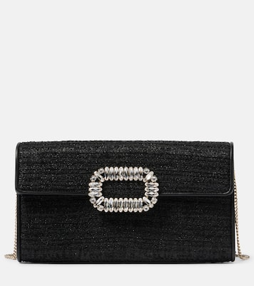 Pochette Bouquet Mini en tweed | Roger Vivier