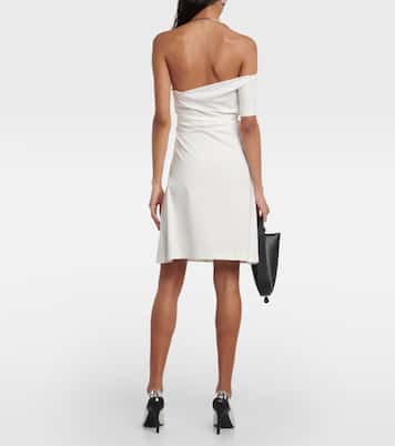 Off-Shoulder-Minikleid aus Baumwolle | Courrèges