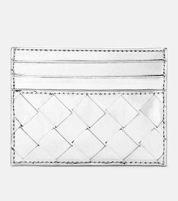Portacarte in pelle metallizzato | Bottega Veneta