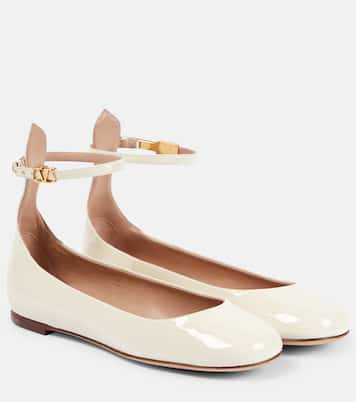 Ballerinas Tan-Go aus Lackleder | Valentino Garavani