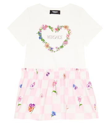 Kleid aus Baumwolle | Versace Kids