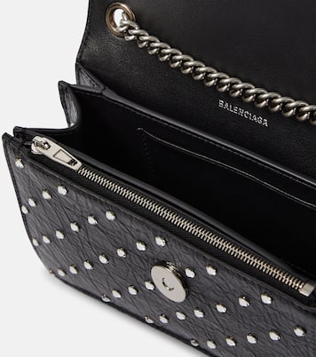Verzierte Schultertasche Crush XS aus Leder | Balenciaga