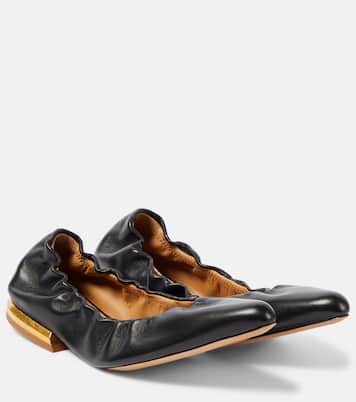 Leather ballet flats | Dries Van Noten