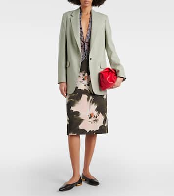 Leather ballet flats | Dries Van Noten